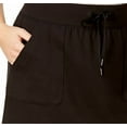 thumbnail image 2 of IDEOLOGY $39.50 Womens New Black Pocketed Mini A-Line Active Wear Skirt XL B+B, 2 of 2