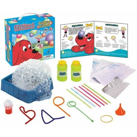 Young Scientist Club Bubble Science with Clifford The Big Red Dog
