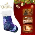 thumbnail image 4 of GZHJMY Sun Moon and Stars Christmas Stockings, Personalized Large Christmas Stocking, Cute Snowflake Stockings 18" for Xmas Decorations and Holiday Family Party Decor Xmas Gifts 2PCS, 4 of 7