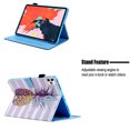 thumbnail image 3 of iPad Pro 11 Case 2020 2nd Generation, Allytech PU Leather TPU Inner Smart Cover Auto Sleep Wake Folio Flip Kickstand Full Protection Case for Apple iPad Pro 11 2nd Gen, Gold Pineapple, 3 of 7