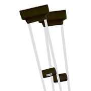 Crutch Pads & Hand Grip Covers for Underarm Crutches – Cushioned Set – Crutcheze – Black