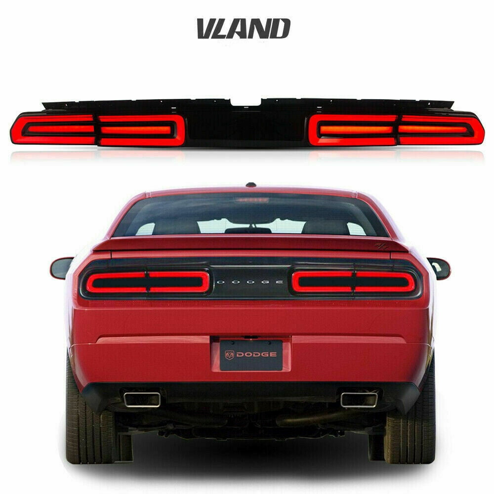 Buy VLAND Tail Lights for Dodge Challenger 20082014 Smoked LED