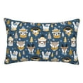 thumbnail image 1 of Balery Winter Animal Friends Funda de Cojín Estampada, Regalos para Mujeres, Regalos de Amor para Ella, Regalos para Novia o Esposa, Funda de Almohada-16"x24", 1 of 6