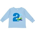 thumbnail image 3 of Inktastic 2nd Birthday Airplane Boys 2 Year Old Boys Long Sleeve Toddler T-Shirt, 3 of 5