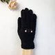 thumbnail image 3 of Guantes de invierno para mujer, de color liso, cálidos, para pantalla táctil, de punto, medianos y largos, de poliéster., 3 of 4