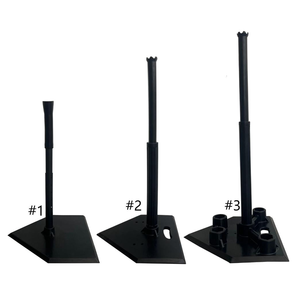 Yihuala Teeball Tees for Adjustable Hitting Tees for Teeball Baseball with Weighted Base, Adjustable Youth Batting Tees