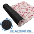 thumbnail image 6 of Long Mouse Pads for Desk,Pink Bows and Baseballs Pattern Desk Mats on Top Of Desks, Desk Mouse Pad Extra Large with 3mm Non-Slip Base and Stitched Edge for Gaming,Office,Work,Home 47.3"x23.6", 6 of 6