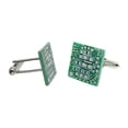 thumbnail image 3 of Gemelos de Placa de Circuito verde Yuyangstore Diseño único Cuadrados de cobre, 3 of 6