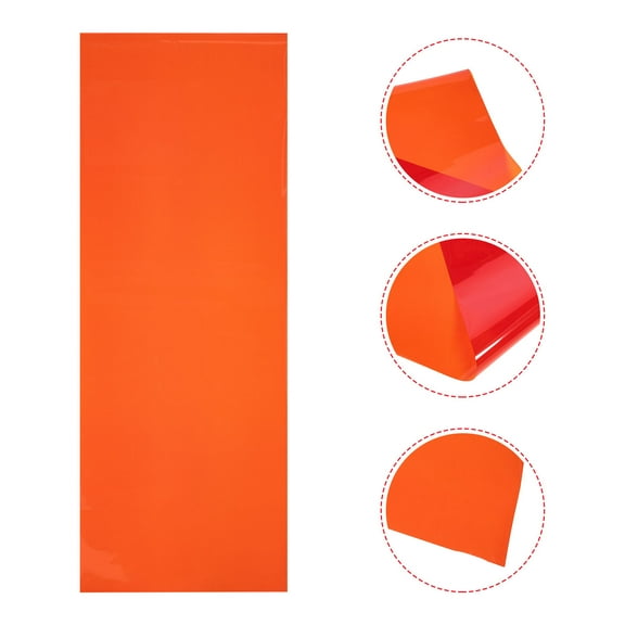 RENACLIPY Color Filter Film Orange for Videographers and Photographers 1Pack