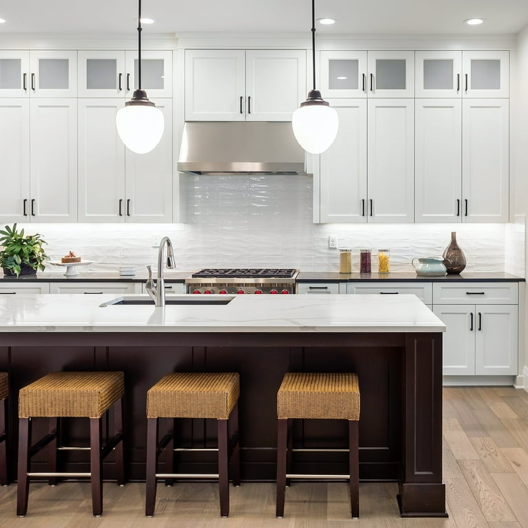 Sunbeam 12" Wave Activated Plug in Dimmable Ultra Slim LED Cabinet Light  3-Pack - Walmart.com