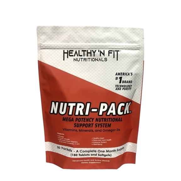 Nutri Pack - Healthy N Fit  Vitamin Pack - 30 packs - Full spectrum formula vitamin pack