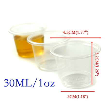 Disposable Plastic Loz Party Jelly Shot Glasses Cup Drinking Vodka (Best Party Drinks With Vodka)
