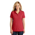thumbnail image 1 of Port Authority 1238332 Polo en Micro-Maille anti-UV pour Femmes, Rouge Riche - 3TG, 1 of 1