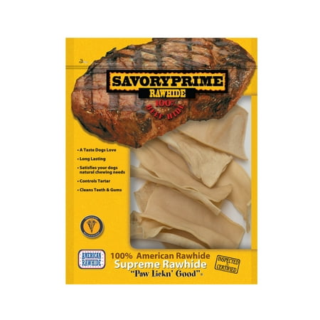 UPC: 0810359900452 | Savory Prime 4 Oz American Rawhide Chips