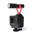 thumbnail image 3 of Gwong Electrónica Mini marco de protección de la cámara anti-rayado con el puerto de zapatos fríos para GoPro Hero 9, 3 of 7