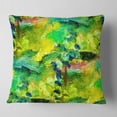 thumbnail image 2 of Designart Africa Green Texture - Abstract Throw Pillow - 16x16, 2 of 5