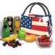 thumbnail image 3 of Disketp American Flag Map Bolsa Térmica Estampada, Bolsa Térmica Aislante para Almuerzo, Playa y Campamento, 3 of 6