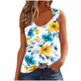 thumbnail image 5 of QUNYINEY Floral Tank Tops for Women 2025 Camisole Sleeveless V Neck Casual Shirts Going Out Loose Summer Tank Tops, 5 of 5