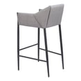 thumbnail image 5 of Andover Barstool Slate Gray Barstool, Modern Style, Cozy polyester linen fabric, Plywood, Indoor Bar, 5 of 5