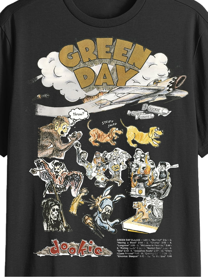 GREEN DAY Dookie Tシャツ XL Amazon.com: Green Day T Shirt Dookie Vintage Band Logo