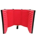 thumbnail image 4 of serony Foldable Metal Mic Isolation Shield for Microphone Recording Equipment, 4 of 9