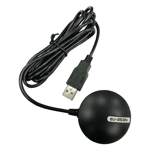 Receptor GPS GlobalSat BU-353N USB para Android, negro