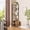 Brown, variant on 5-Tier Corner Shelf Stand, 58" Tall Wooden Display Cabinet with Storage Shelves, Corner Bookshelf for Living Room, Bedroom, Home Office, Kitchen, and Bathroom