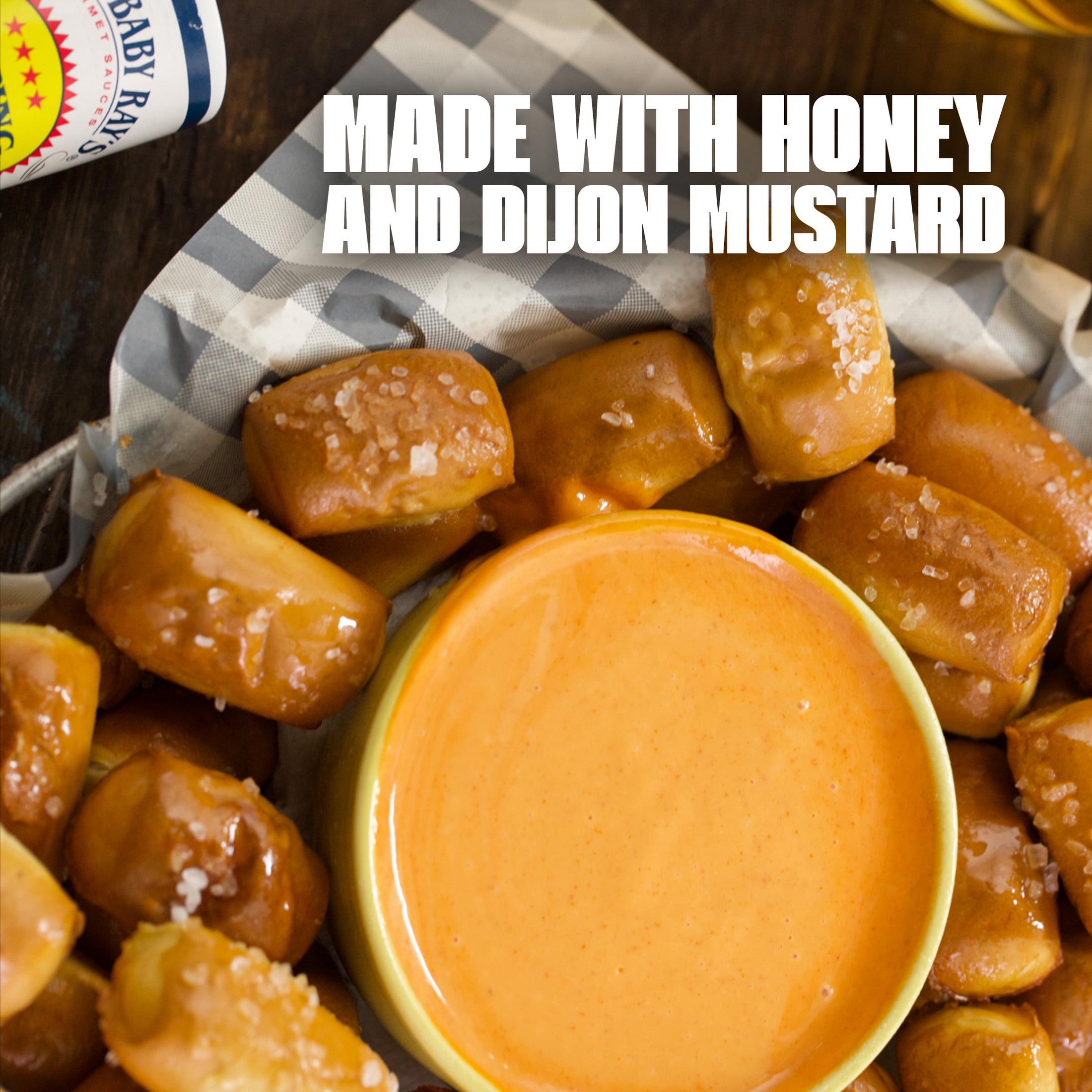 (3 pack) Sweet Baby Ray's® Honey Mustard Dipping Sauce 14 fl oz
