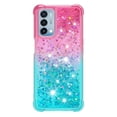 thumbnail image 2 of Case for FOXDOCK OnePlus Nord N200 5G TPU Shockproof Gradient Liquid Glitter Design, 2 of 5