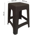 thumbnail image 4 of 10 Bancos De Plástico Tipo Rattan, Jardín, Comedor Ó Negocio Bergmann  Bali, 4 of 4