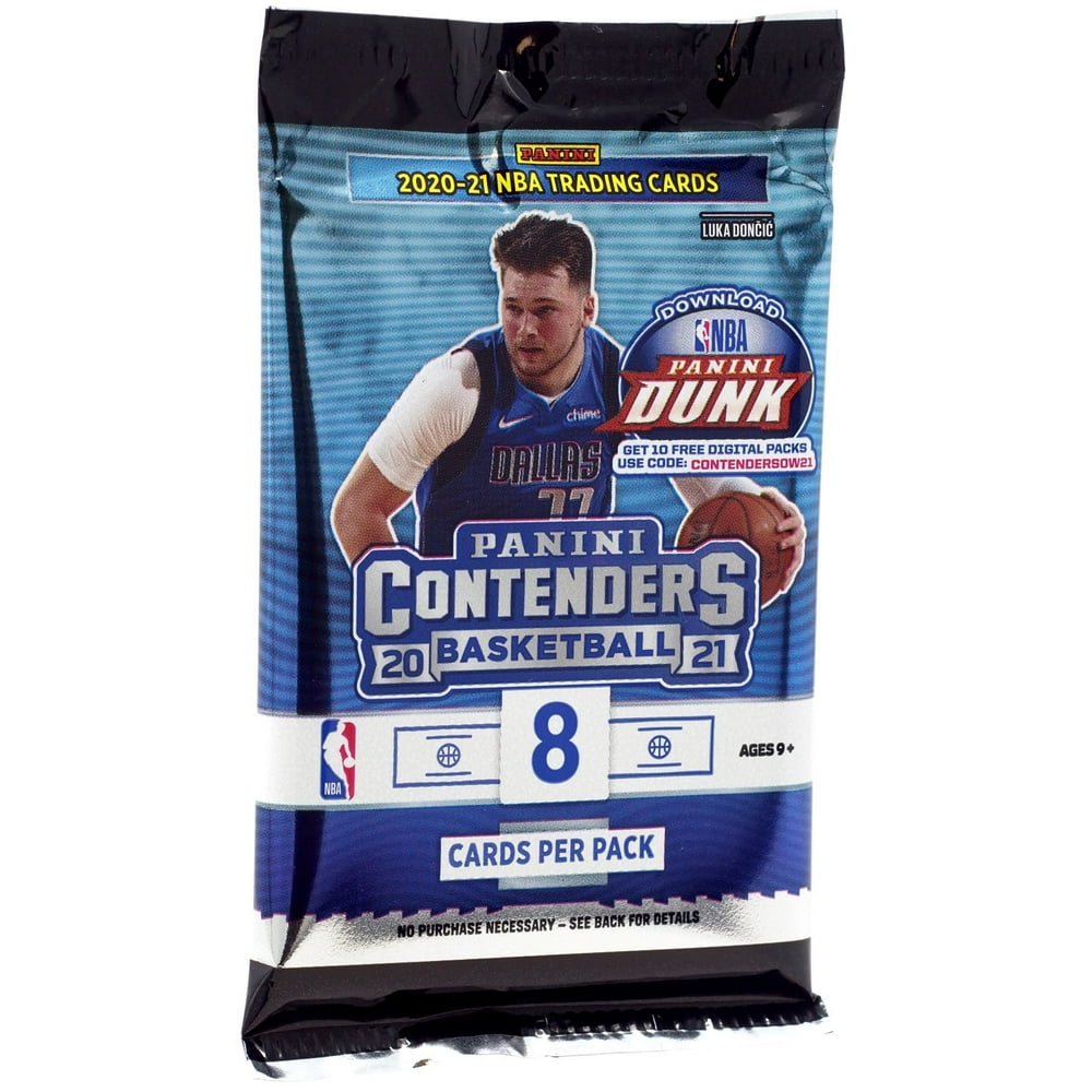 NBA Panini 202021 Contenders Basketball Trading Card RETAIL Pack (5