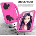 thumbnail image 3 of HCTian Compatible with iPad (A16) 11th Generation 11 Inch Kids Case,Impact-Resistant Shell Lightweight Foam Bumper Protective EVA Case Shockproof Cover Handle Stand for Children Proof Cover, 3 of 6