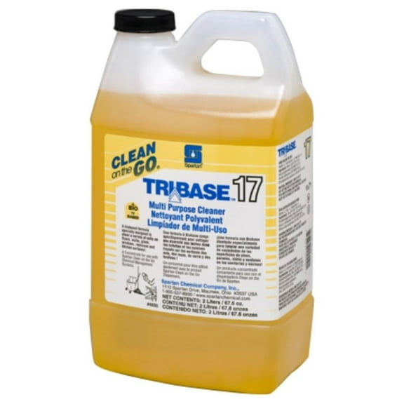 TriBase Multi Purpose Cleaner 17 Clean On The Go Dispensed # 483002, 4-2Liter -(1 CASE)