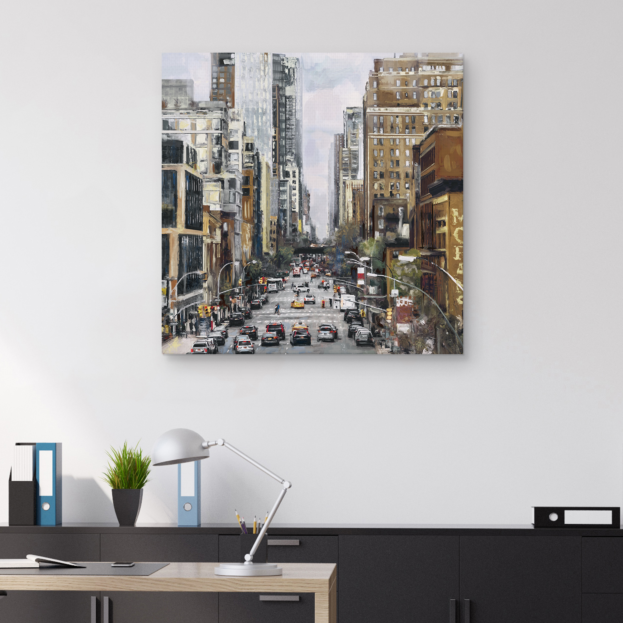 Soho I by Studio Arts Canvas Art Print