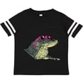 thumbnail image 3 of Inktastic Sunny Gator in Pink Sunglasses Boys or Girls Toddler T-Shirt, 3 of 5