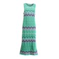 thumbnail image 6 of fatyb Boho Cover up for Women Sleeveless Maxi Tank Dress Beachwear Summer Bathing Suit Bikini Coverup, 6 of 6