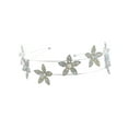 thumbnail image 1 of Silver Plating Metal Aurora Borealis Hair Band Headband, 1 of 1