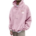 thumbnail image 2 of Sudadera con capucha para hombre, sudadera con capucha con letras estampadas, jersey de manga larga, sudadera con capucha para hombre, abrigo de poliéster, 2 of 4