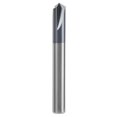thumbnail image 1 of Tungsten Steel 3 Flute Chamfer Cutter, 120° CNC Chamfer Cutter, D6 x 120° x 50L, 1 of 3
