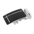 thumbnail image 2 of Mens Fashion Metal Belt Buckle Automatic Ratchet Waistband Buckles for Leather 12, 2 of 8