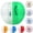 green white, variant on TPU Transparent Inflatable Bumper Ball Outdoor gaming Ball Bubble Soccer for Adults and Teenagers, 123/133cm Diameter, BETT