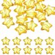 thumbnail image 1 of Paquete de 20 Cuentas de Estrella de Acrílico, Cuentas de Estrella de Cristal de 28mm para Fabricación de Joyas/Pulsera/Collar/Manualidades de Bricolaje [Amarillo], 1 of 6