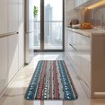 thumbnail image 4 of Multicolor Christmas Reindeer Pattern Kitchen Rug Mat,Kitchen Runner Rugs Non Skid Washable,Decorative Kitchen Floor Mats for Kitchen,Sink,Laundry,17"x47.2", 4 of 7