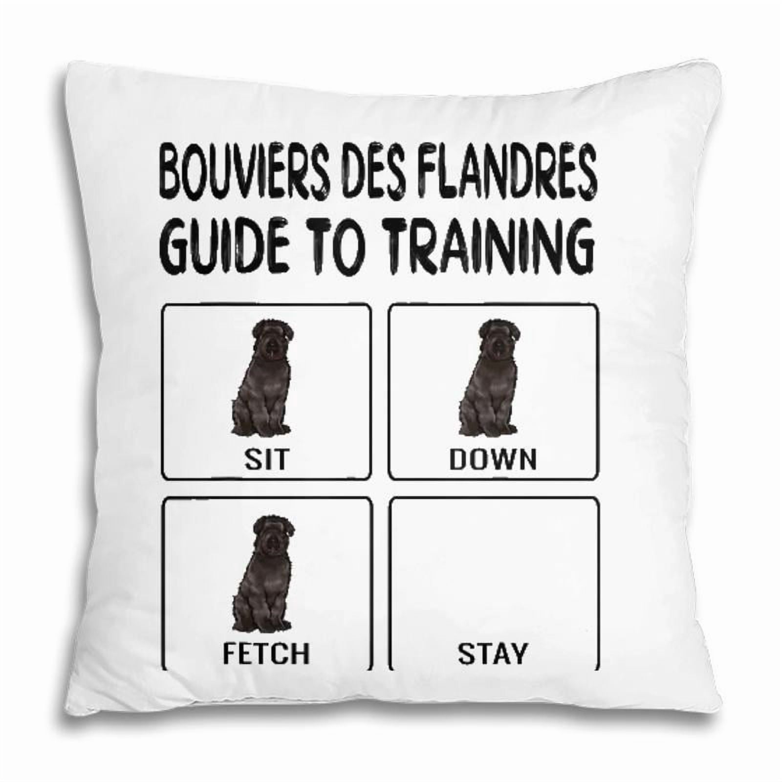 Pillow Cover - Bouvier Des Flandres Guide To Training Dog Obedience Pillow
