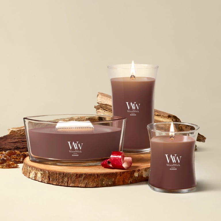 Woodwick Redwood Ellipse Candle photo 8