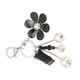 thumbnail image 4 of Llaveros de mujer Ccdes Patrón de Flor de perla Artificial Colgante de Bolso Para monedero, 4 of 8