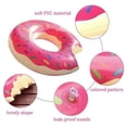 thumbnail image 3 of Bouée de Natation en Forme de Beignet 80cm - Rose - 1 Pce, 3 of 5