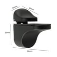 thumbnail image 4 of 1Pcs Glass Shelf Support Adjustable Glass Shelf Bracket Polished Chrome Wall Door Hardware Home Improvement, 4 of 9