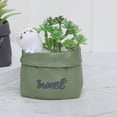 thumbnail image 3 of Flower Pot, Planter Retro Flowerpot For Home Desk Tabletop Herbs Plant Cat Green, 3 of 8