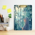 thumbnail image 6 of Acrylic Writing Tablet,Wind Chimes Girl12.5"×9"Rectangular One-sided Printed Clear Acrylic Writing Tablet., 6 of 8